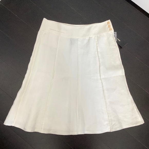 NWT DKNY Women’s Skirt, Size 10, 100% Linen - Picture 5 of 8